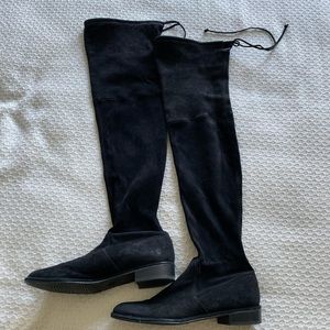 Stuart Weitzman Lowland Over the Knee Suede Boots size 6.5